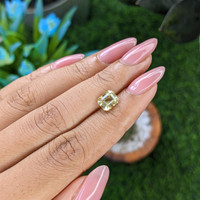 1.96 Ct. Yellowish Green Chrysoberyl from Tanzania Life Style