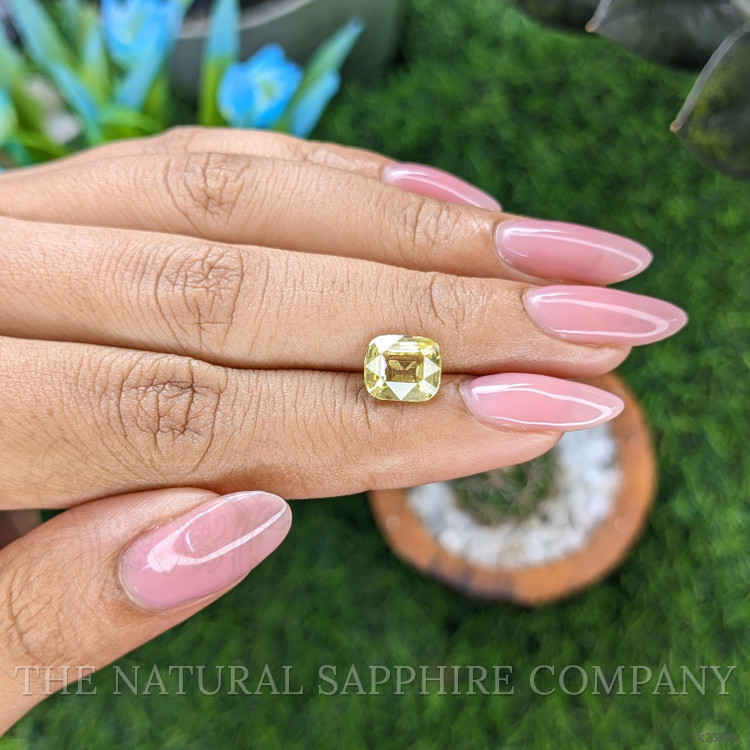 2.65 Ct. Yellowish Green Chrysoberyl from Tanzania