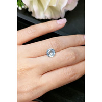 1.35 Ct. Aquamarine from Ceylon (Sri Lanka) Life Style