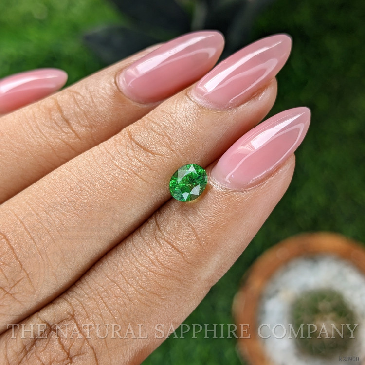 0.88 Ct. Tsavorite Garnet from Tanzania