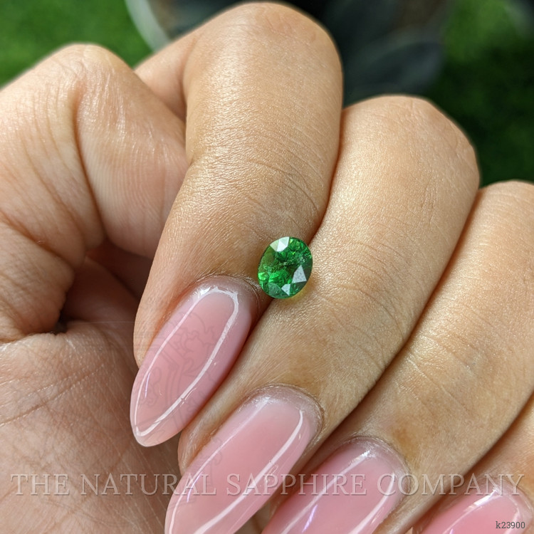 0.88 Ct. Tsavorite Garnet from Tanzania