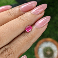 0.63 Ct. Pink Spinel from Tanzania Life Style