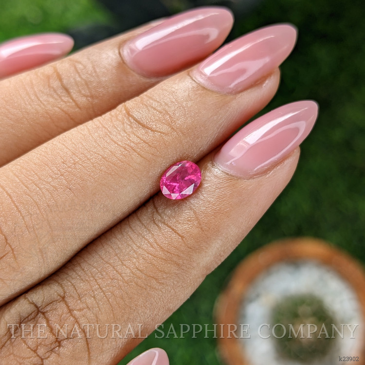 0.63 Ct. Pink Spinel from Tanzania