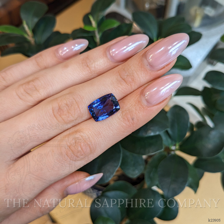 6.78 Ct. Blue Tanzanite from Tanzania