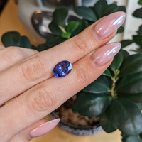 4.55 Ct. Blue Tanzanite from Tanzania Life Style
