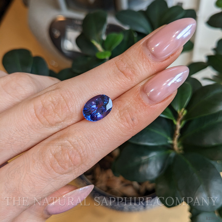 4.55 Ct. Blue Tanzanite from Tanzania