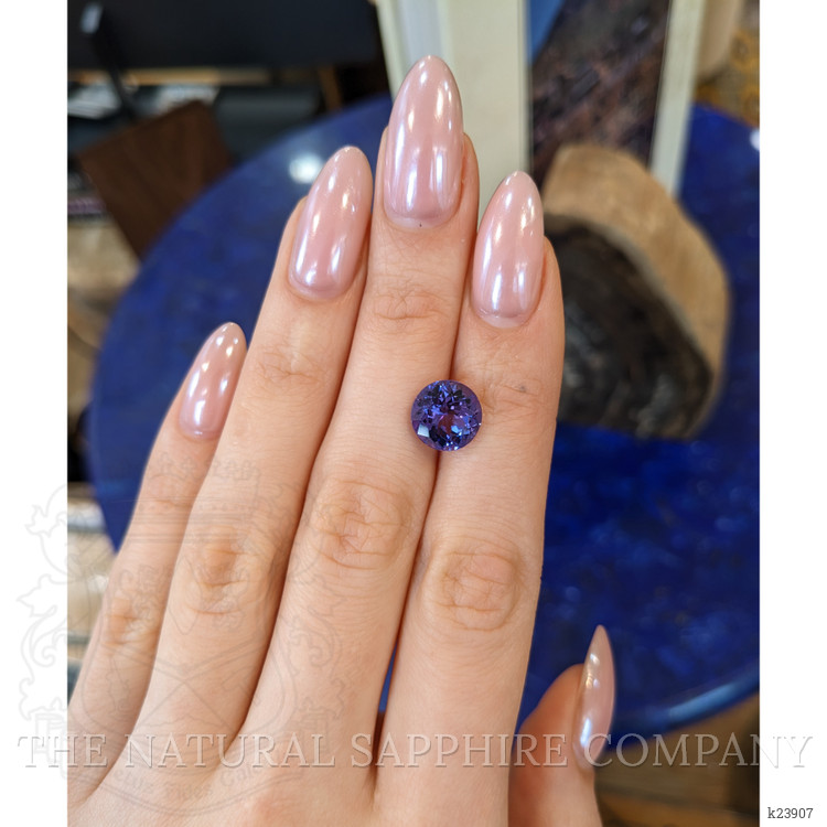 4.25 Ct. Violetish Blue Tanzanite from Tanzania
