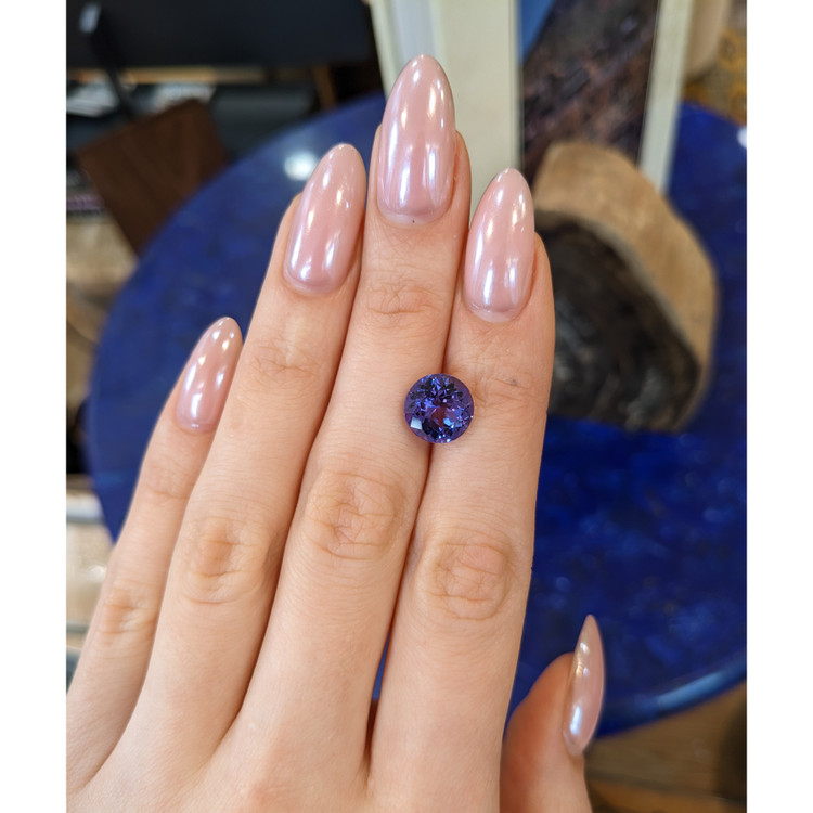 4.25 Ct. Violetish Blue Tanzanite from Tanzania