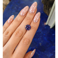 4.25 Ct. Violetish Blue Tanzanite from Tanzania Life Style