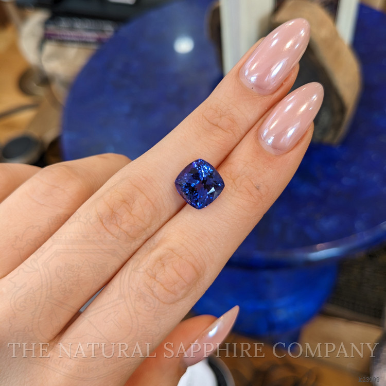 6.39 Ct. Blue Tanzanite from Tanzania