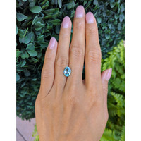 2.20 Ct. Bluish Green Paraiba Tourmaline from Mozambique Life Style