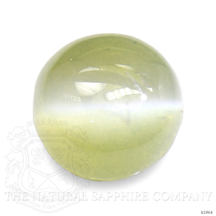 1.47 Ct. Yellow Cabochon Chrysoberyl from Ceylon (Sri Lanka)