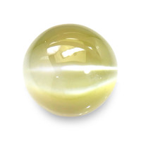 1.68 Ct. Brownish Yellow Cabochon Chrysoberyl from Ceylon (Sri Lanka) Video