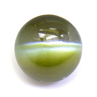 1.68 Ct. Green Cabochon Chrysoberyl from Ceylon (Sri Lanka) Video
