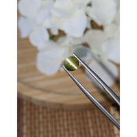 1.68 Ct. Green Cabochon Chrysoberyl from Ceylon (Sri Lanka) Life Style