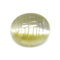 3.28 Ct. Yellow Cabochon Chrysoberyl from Ceylon (Sri Lanka) Video