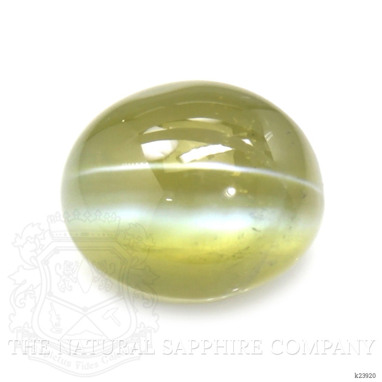 2.32 Ct. Yellowish Brown Cabochon Chrysoberyl from Ceylon (Sri Lanka)