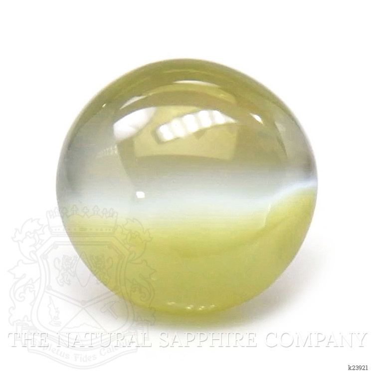 1.54 Ct. Yellowish Brown Cabochon Chrysoberyl from Ceylon (Sri Lanka)