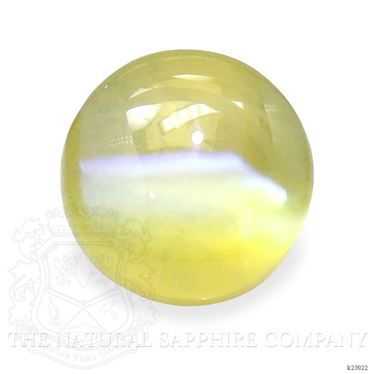 3.11 Ct. Brownish Yellow Cabochon Chrysoberyl from Ceylon (Sri Lanka)