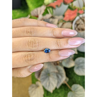 0.95 Ct. Blue Cobalt Spinel from Ceylon (Sri Lanka) Life Style