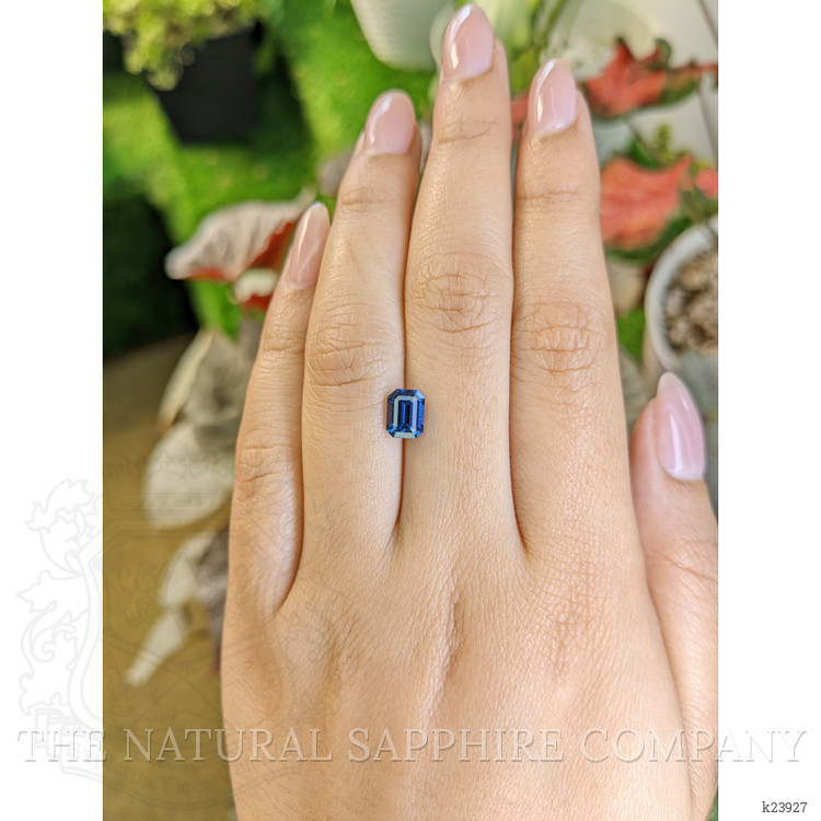 1.29 Ct. Blue Cobalt Spinel from Ceylon (Sri Lanka)