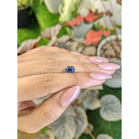 1.29 Ct. Blue Cobalt Spinel from Ceylon (Sri Lanka) Life Style