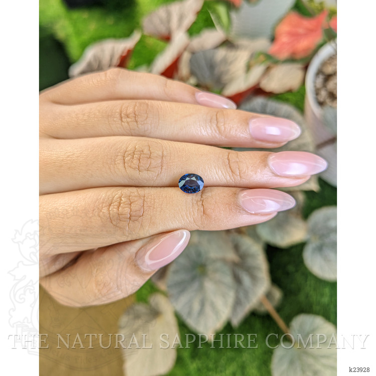 1.22 Ct. Blue Cobalt Spinel from Ceylon (Sri Lanka)