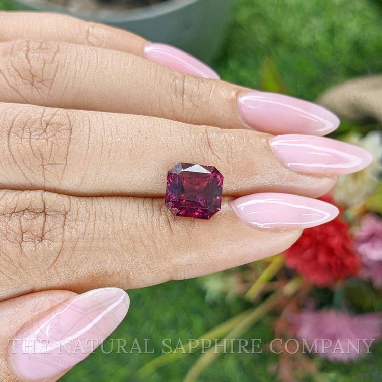 4.35 Ct. Purplish Red Rhodolite Garnet from Tanzania