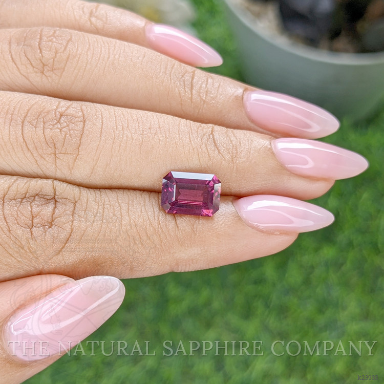 3.26 Ct. Pinkish Red Malaya Garnet from Tanzania
