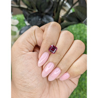 3.32 Ct. Reddish Purple Almandine Garnet from Tanzania Life Style