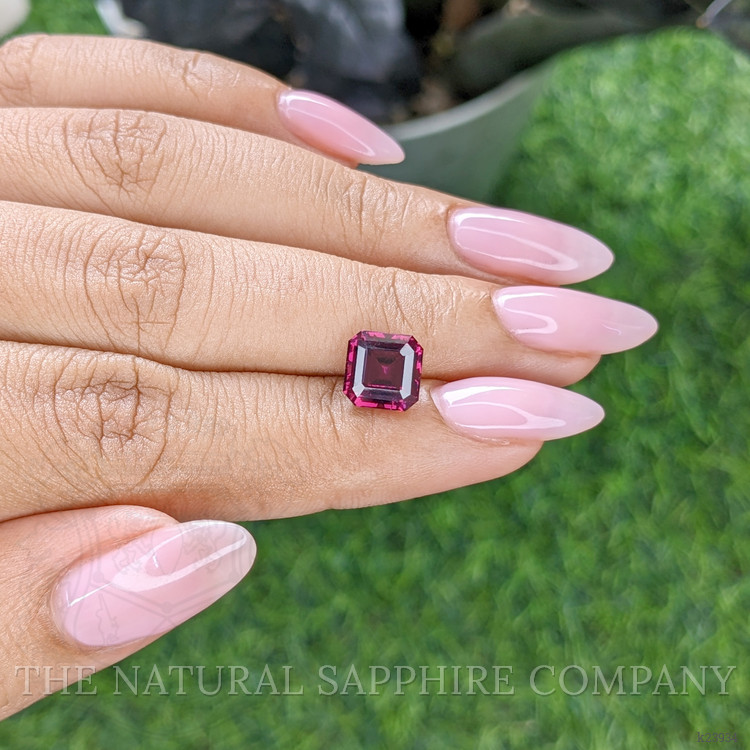 3.32 Ct. Reddish Purple Almandine Garnet from Tanzania