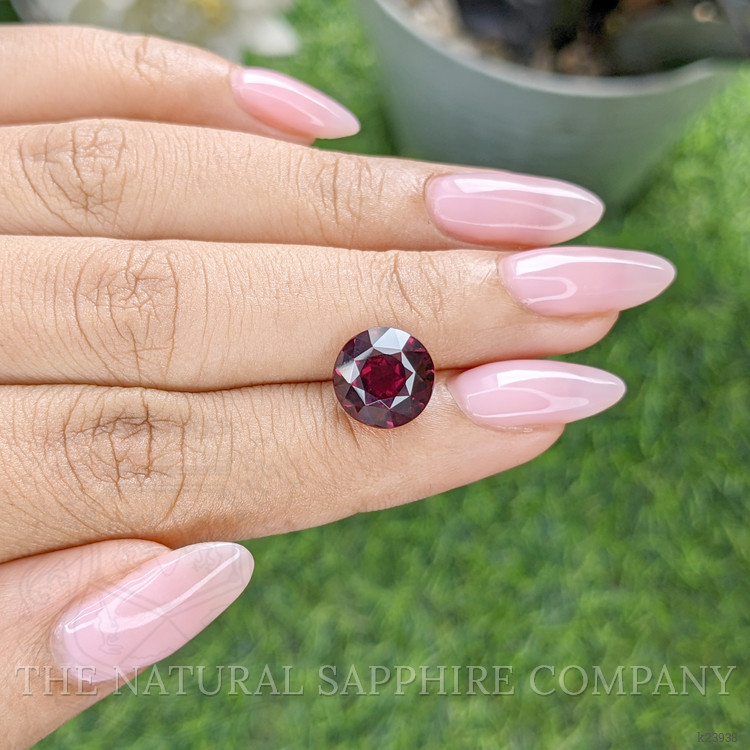 5.83 Ct. Purplish Red Almandine Garnet from Tanzania