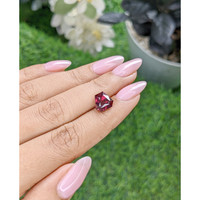 3.75 Ct. Purplish Red Rhodolite Garnet from Tanzania Life Style