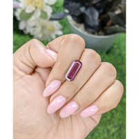 5.72 Ct. Purple Malaya Garnet from Tanzania Life Style