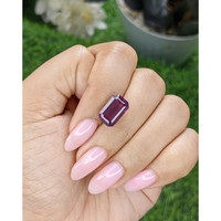 6.51 Ct. Purple Malaya Garnet from Tanzania Life Style