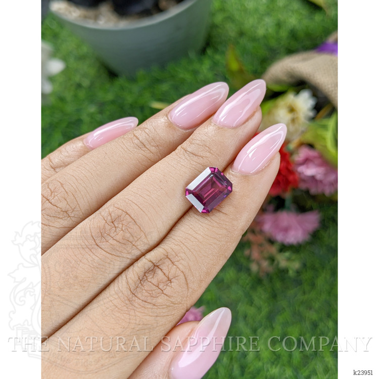 4.53 Ct. Pinkish Purple Garnet from Tanzania