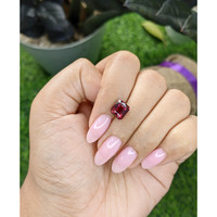 3.13 Ct. Purplish Red Garnet from Tanzania Life Style