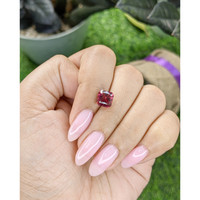 2.85 Ct. Pinkish Red Garnet from Tanzania Life Style