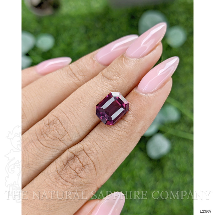 5.49 Ct. Purplish Pink Rhodolite Garnet from Tanzania