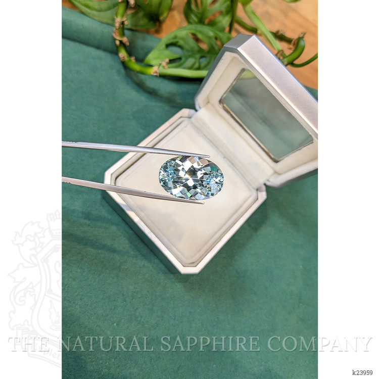 17.66 Ct. Blue Aquamarine from Brazil