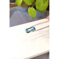 7.91 Ct. Blue Aquamarine from Brazil Life Style