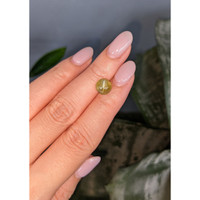 3.94 Ct. Greenish Yellow Chrysoberyl from Brazil Life Style