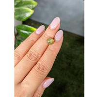 3.94 Ct. Greenish Yellow Chrysoberyl from Brazil Life Style