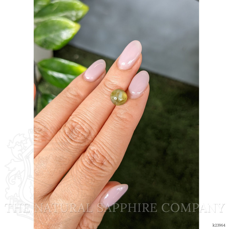 3.94 Ct. Greenish Yellow Chrysoberyl from Brazil