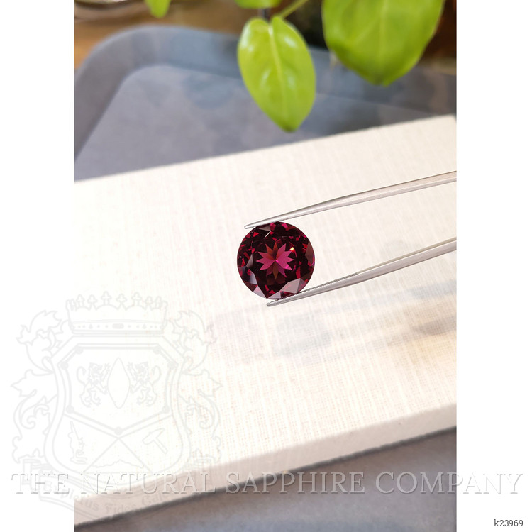 17.03 Ct. Purplish Red Rhodolite Garnet from Tanzania