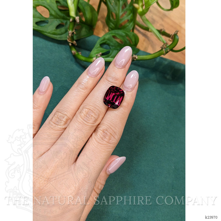 13.68 Ct. Purplish Red Rhodolite Garnet from Tanzania