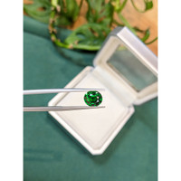 2.52 Ct. Tsavorite Garnet from Tanzania Life Style