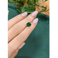 2.52 Ct. Tsavorite Garnet from Tanzania Life Style