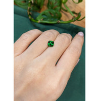 1.51 Ct. Tsavorite Garnet from Tanzania Life Style