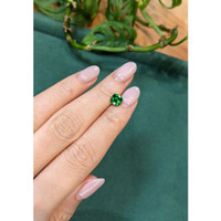 1.51 Ct. Tsavorite Garnet from Tanzania Life Style